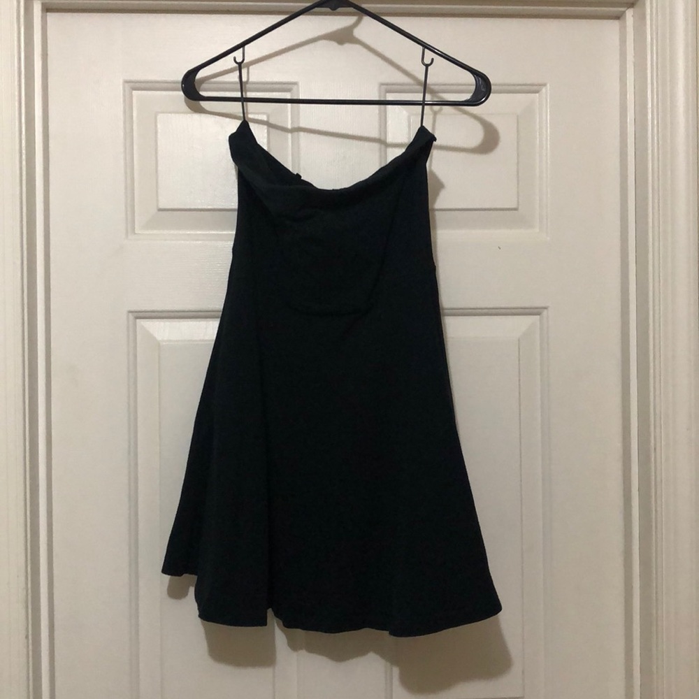 Express strapless cotton dress